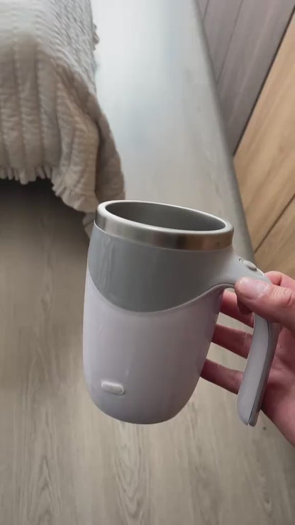 Taza Vaso Mezclador Giratorio Con Aspas